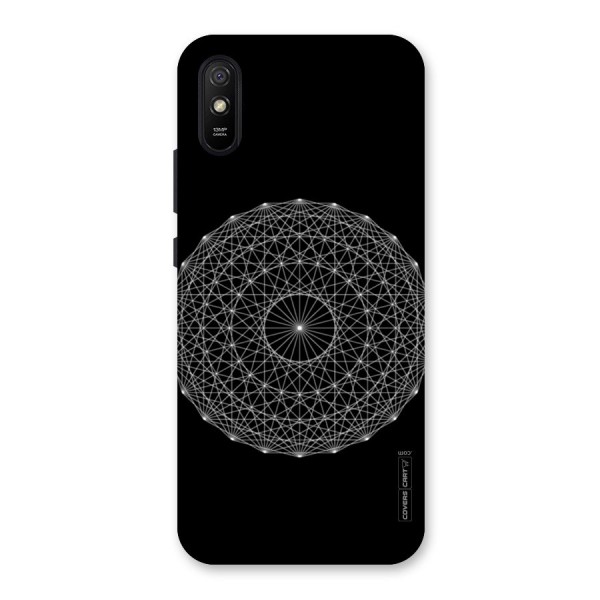 Black Clipart Back Case for Redmi 9i