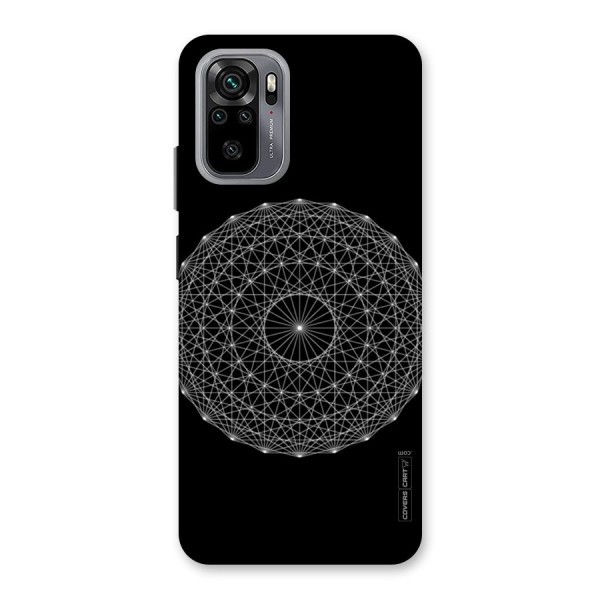 Black Clipart Back Case for Redmi Note 10