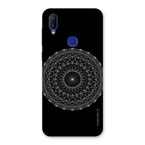 Black Clipart Back Case for Vivo V11