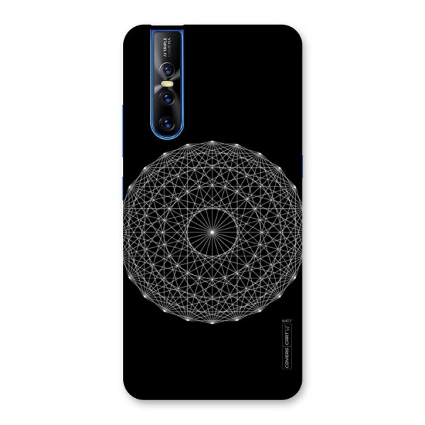 Black Clipart Back Case for Vivo V15 Pro