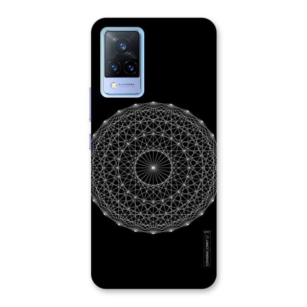 Black Clipart Back Case for Vivo V21 5G