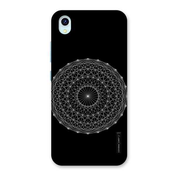 Black Clipart Back Case for Vivo Y1s