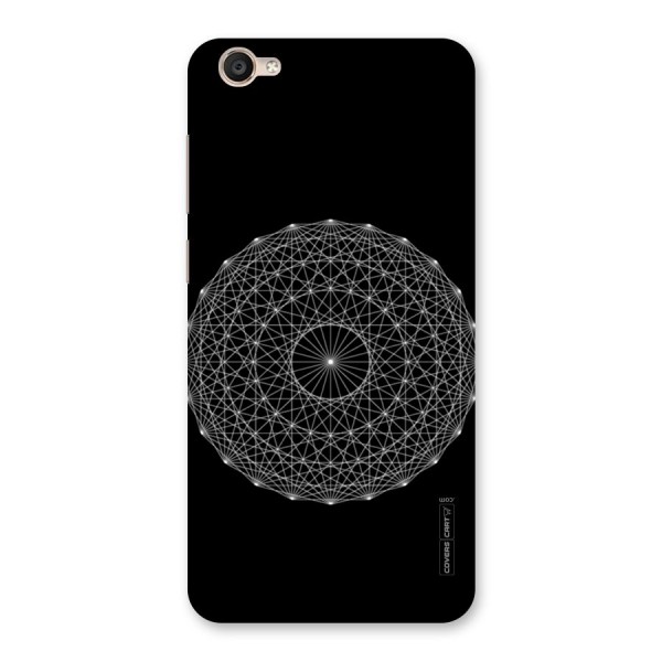 Black Clipart Back Case for Vivo Y55s