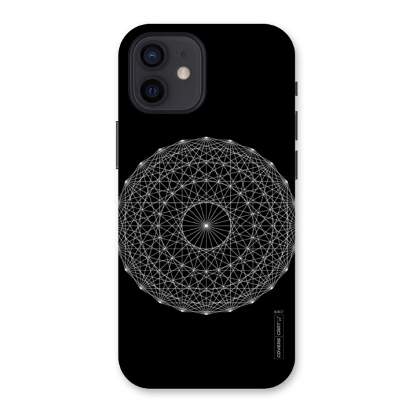 Black Clipart Back Case for iPhone 12