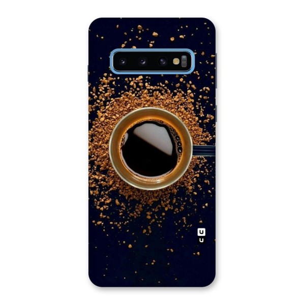 Black Coffee Back Case for Galaxy S10