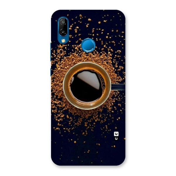 Black Coffee Back Case for Huawei P20 Lite