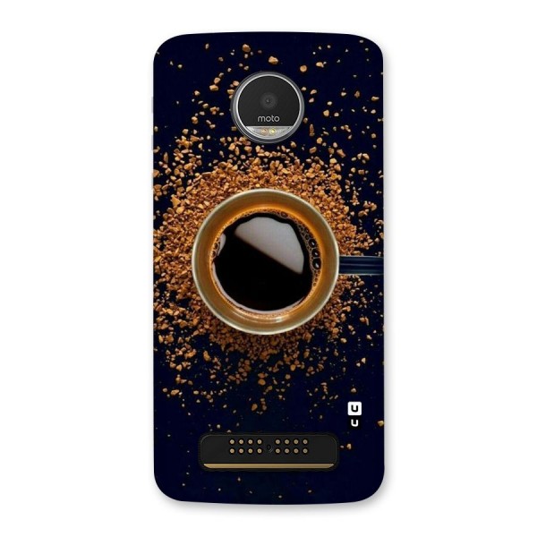 Black Coffee Back Case for Moto Z Play