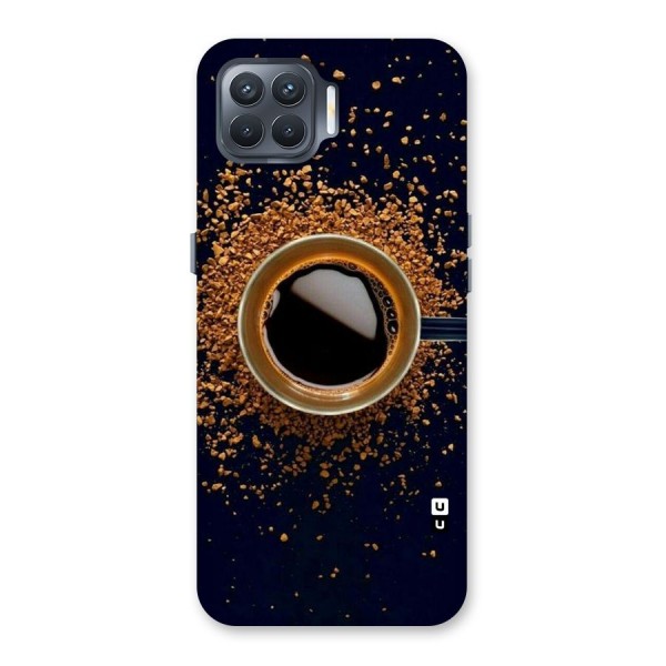 Black Coffee Back Case for Oppo F17 Pro