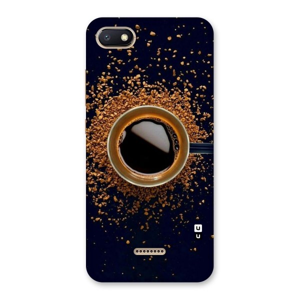 Black Coffee Back Case for Redmi 6A