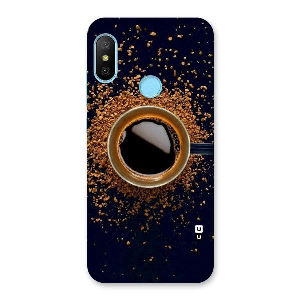 Black Coffee Back Case for Redmi 6 Pro