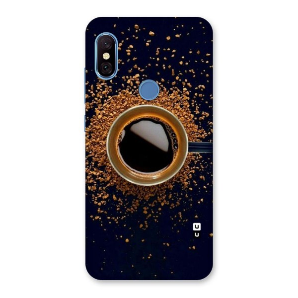 Black Coffee Back Case for Redmi Note 6 Pro