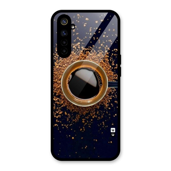 Black Coffee Glass Back Case for Realme 6i