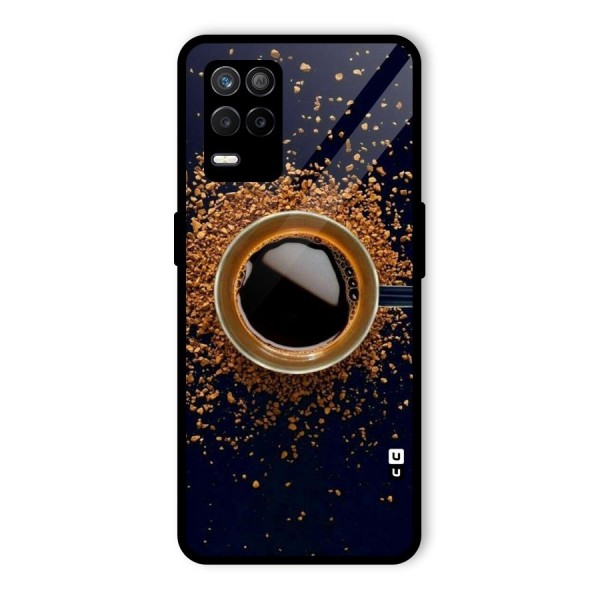 Black Coffee Glass Back Case for Realme 9 5G