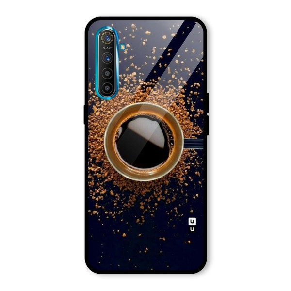 Black Coffee Glass Back Case for Realme XT