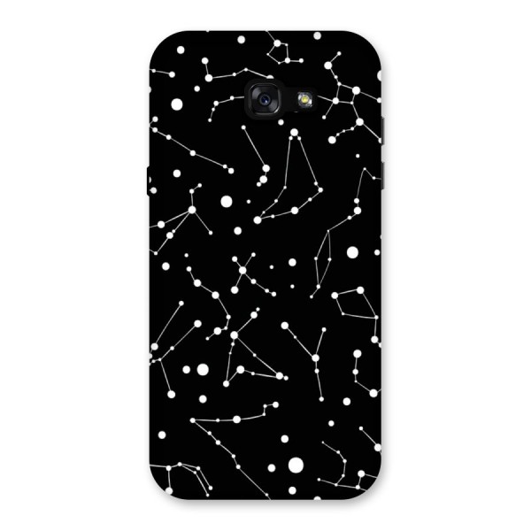 Black Constellation Pattern Back Case for Galaxy A7 (2017)