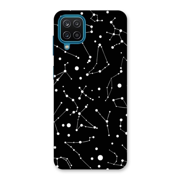 Black Constellation Pattern Back Case for Galaxy F12