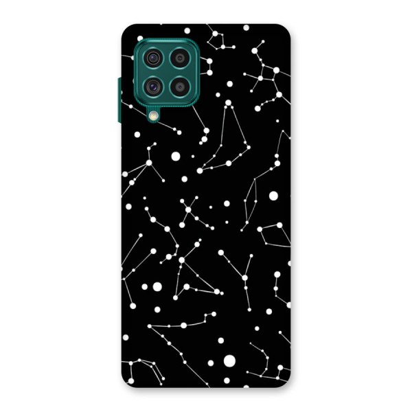 Black Constellation Pattern Back Case for Galaxy F62