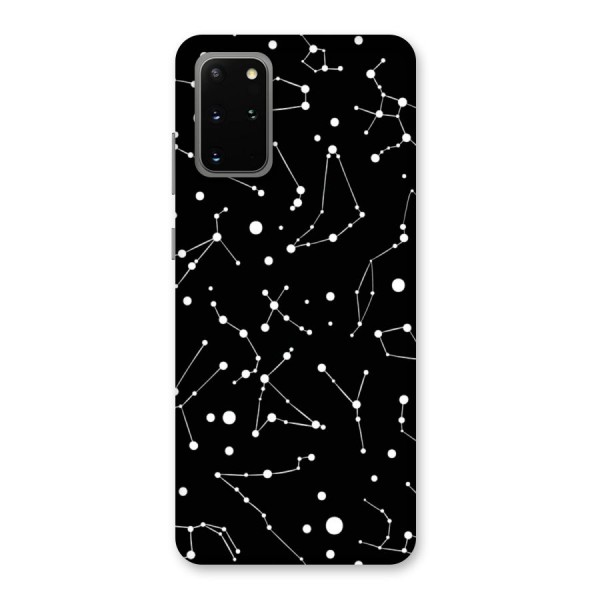 Black Constellation Pattern Back Case for Galaxy S20 Plus