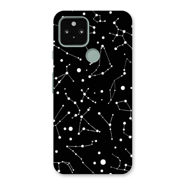 Black Constellation Pattern Back Case for Google Pixel 5