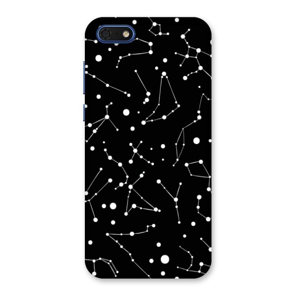 Black Constellation Pattern Back Case for Honor 7s