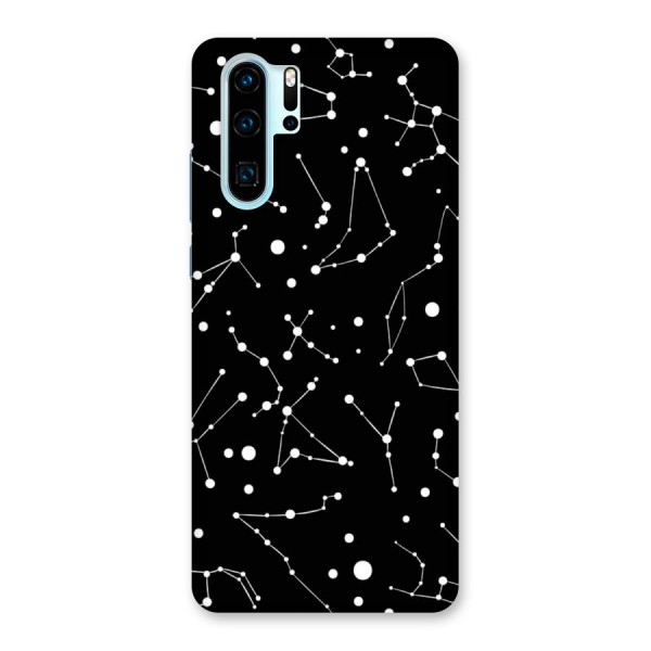 Black Constellation Pattern Back Case for Huawei P30 Pro