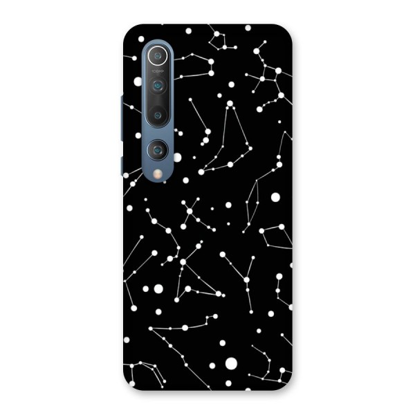 Black Constellation Pattern Back Case for Mi 10