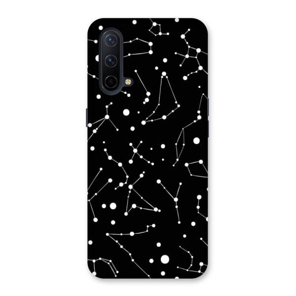 Black Constellation Pattern Back Case for OnePlus Nord CE 5G