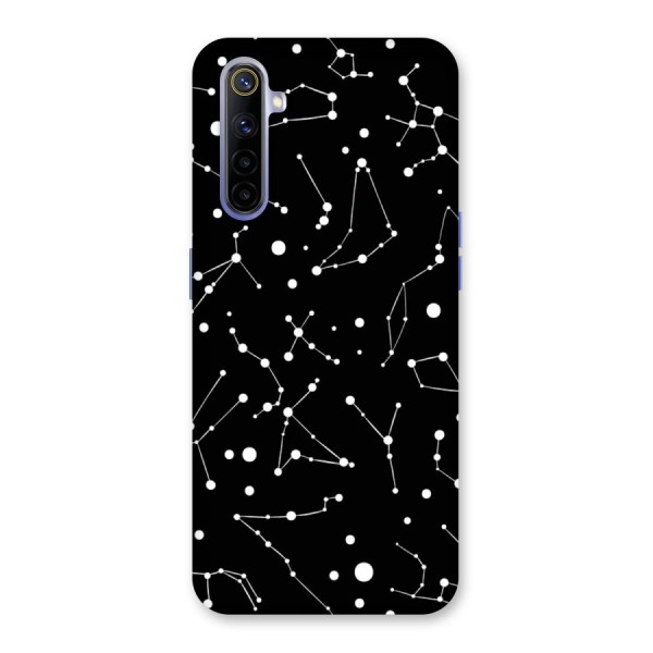 Black Constellation Pattern Back Case for Realme 6