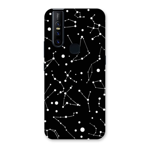 Black Constellation Pattern Back Case for Vivo V15