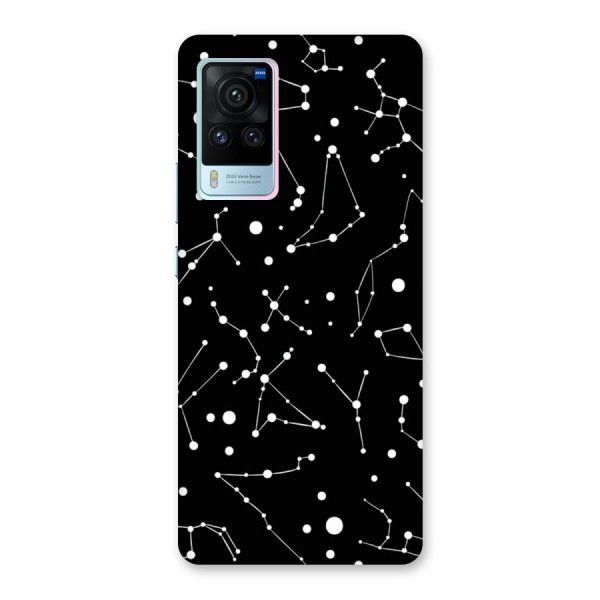 Black Constellation Pattern Back Case for Vivo X60 Pro