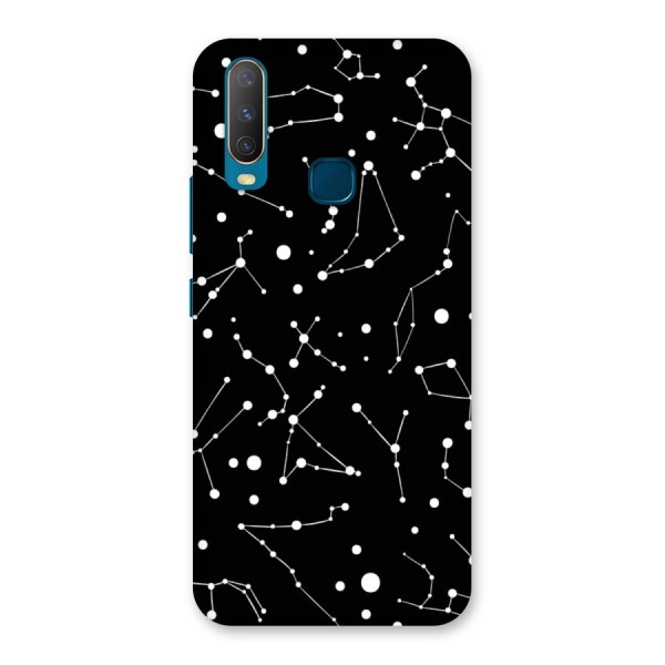 Black Constellation Pattern Back Case for Vivo Y17