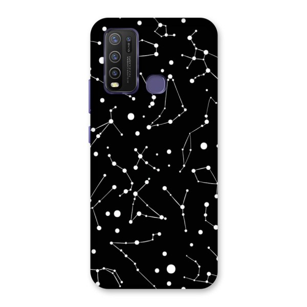 Black Constellation Pattern Back Case for Vivo Y30