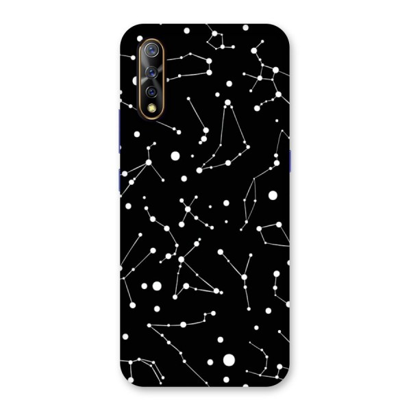 Black Constellation Pattern Back Case for Vivo Z1x