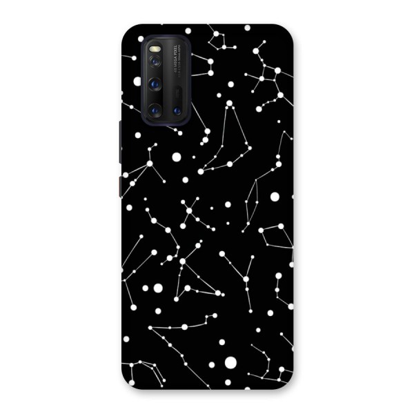 Black Constellation Pattern Back Case for Vivo iQOO 3