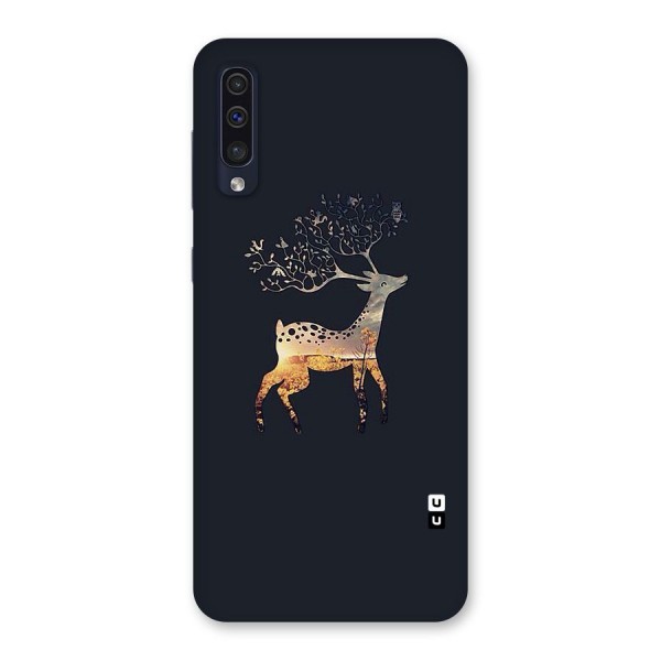 Black Deer Back Case for Galaxy A50s