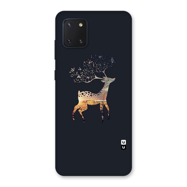 Black Deer Back Case for Galaxy Note 10 Lite