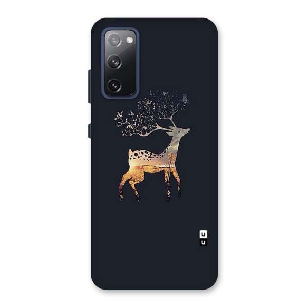 Black Deer Back Case for Galaxy S20 FE