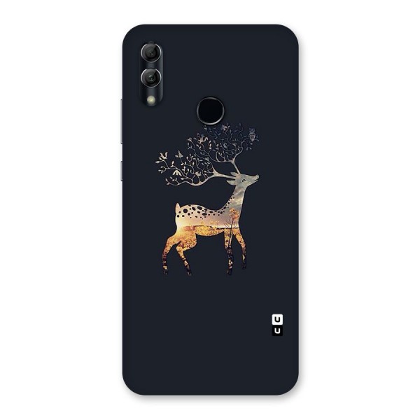 Black Deer Back Case for Honor 10 Lite