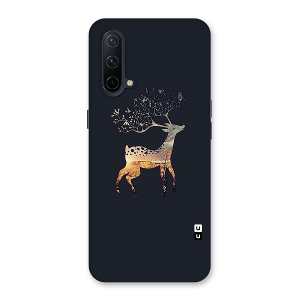 Black Deer Back Case for OnePlus Nord CE 5G