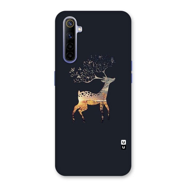 Black Deer Back Case for Realme 6i