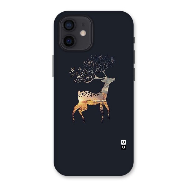 Black Deer Back Case for iPhone 12