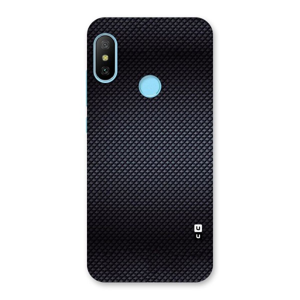 Black Diamond Back Case for Redmi 6 Pro