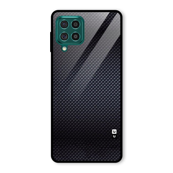 Black Diamond Glass Back Case for Galaxy F62