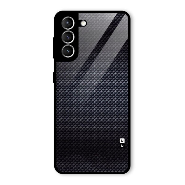 Black Diamond Glass Back Case for Galaxy S21 5G