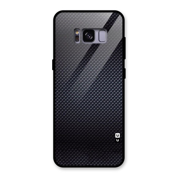 Black Diamond Glass Back Case for Galaxy S8