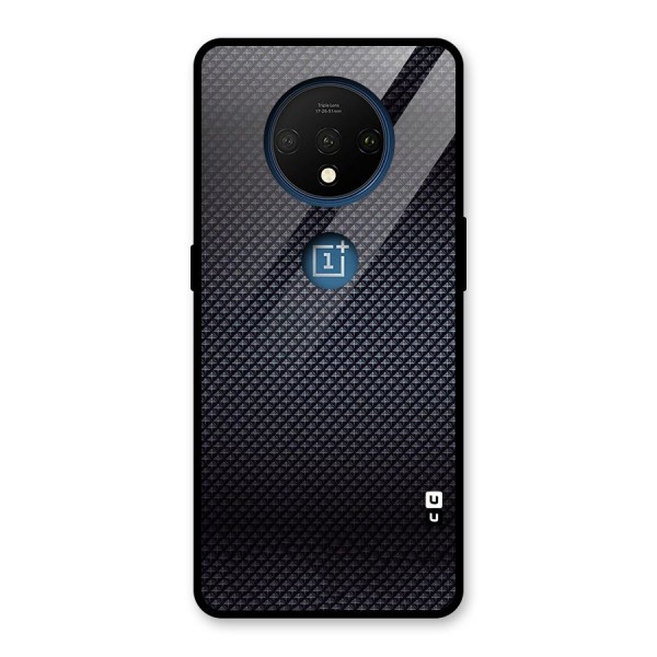 Black Diamond Glass Back Case for OnePlus 7T