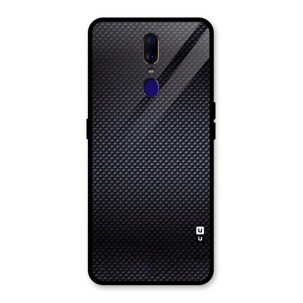 Black Diamond Glass Back Case for Oppo F11