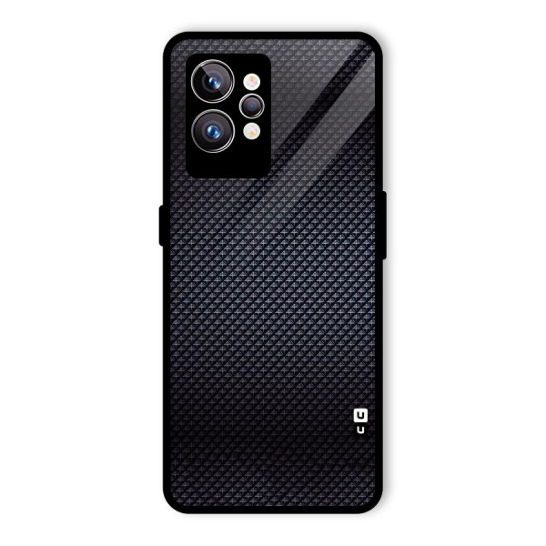 Black Diamond Glass Back Case for Realme GT2 Pro