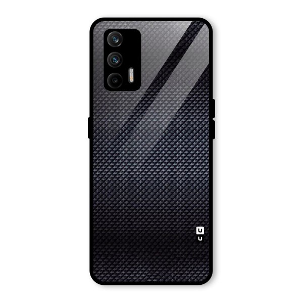 Black Diamond Glass Back Case for Realme X7 Max