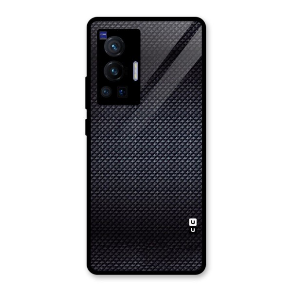 Black Diamond Glass Back Case for Vivo X70 Pro